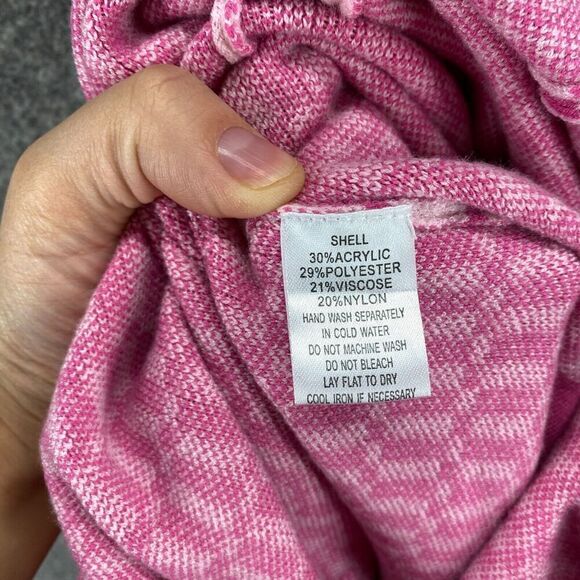 ModOnTrend Dress Women L Large Pink Geometric Shift Midi Sleeveless Halter Neck - Picture 8 of 9